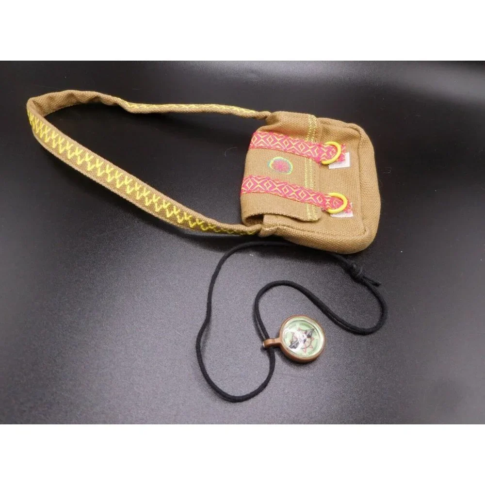 American Girl Doll Lea Clark Book Bag &‎ Compass